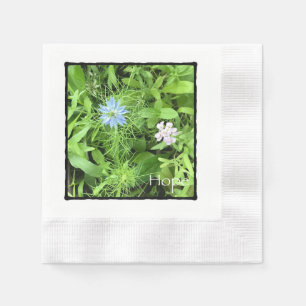 Hope Coined Cocktail Napkin