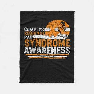 Hope Complex Regional Pain Syndrome Awareness Crps Fleece Blanket