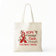 Hope Courage Faith Strength 3 Heart Disease