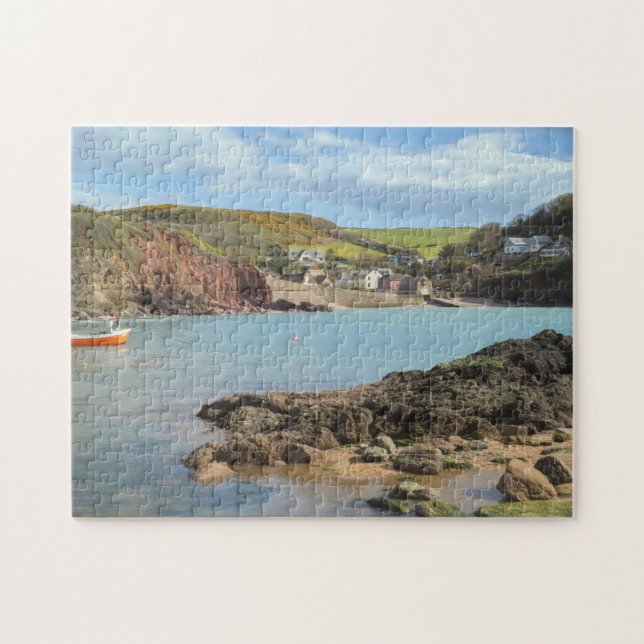 Hope Cove Jigsaw Puzzle (Horizontal)