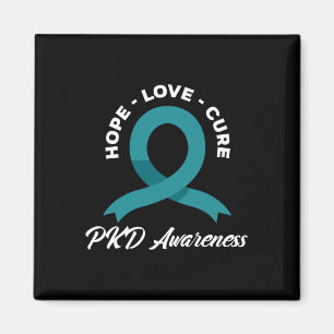 Hope Cure Polycystic Kidney Disease Awareness Magnet