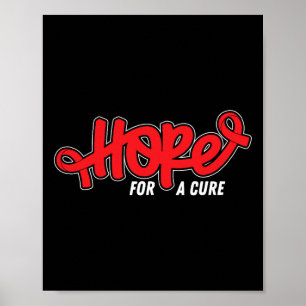 Hope Cure- Sickle Cell Anaemia Awareness Supporter Poster