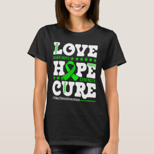 Hope Cure Warrior Kidney Disease Awareness Support T-Shirt