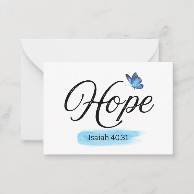 Hope Encouragement Card (Front)