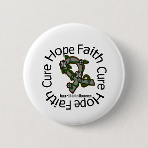 Hope Faith Cure Diabetes 6 Cm Round Badge