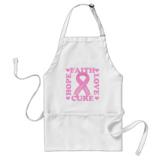 Hope Faith Love Cure Apron