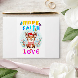 Hope Faith Love Envelope