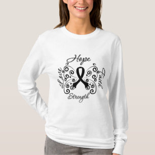 Hope Faith Love Strength Melanoma T-Shirt