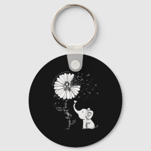 Hope Fight Cure Elephant Carcinoid Cancer Zebra Ri Key Ring