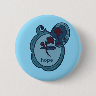 Hope Floral NatureInspired Button