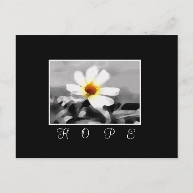 hope floral postcard (Front)