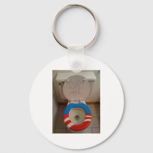 Hope-Flush Hope Toilet Key Ring