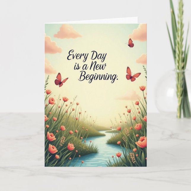 Hope -Folded Greeting Card (Front)