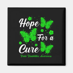 Hope For A Cure Brain Disabilities Awareness Butte Magnet