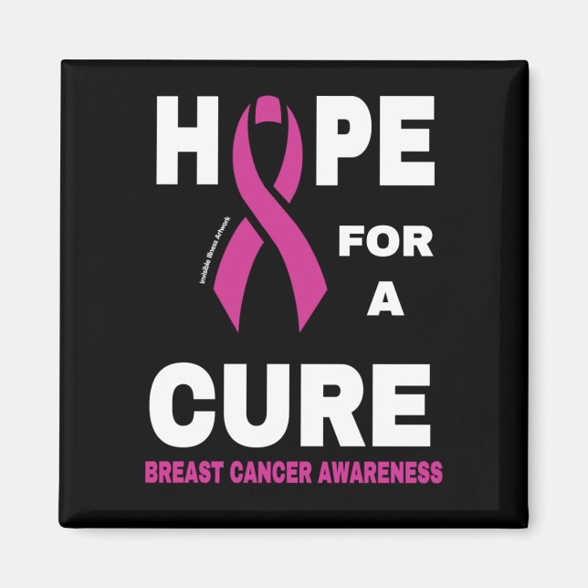 Hope for a Cure...Breast Cancer Magnet (Front)