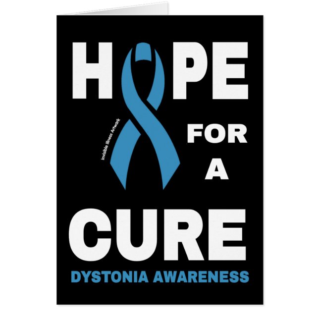 Hope For A Cure...Dystonia (Front)