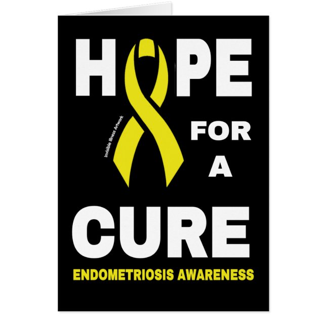 Hope For A Cure...Endometriosis (Front)
