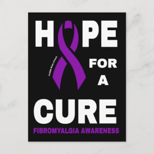 Hope for a Cure...Fibro Postcard
