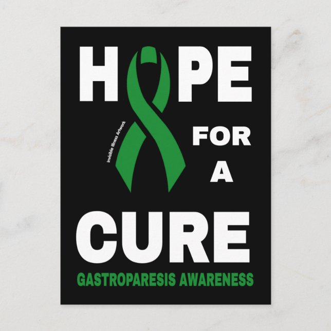 Hope For A Cure...Gastroparesis Postcard (Front)