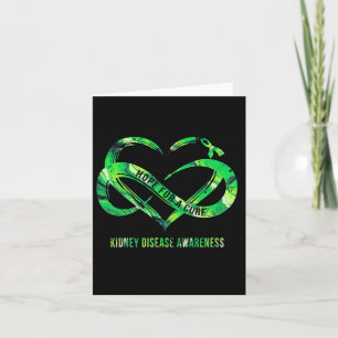 Hope For A Cure Kidney Disease Awareness Card