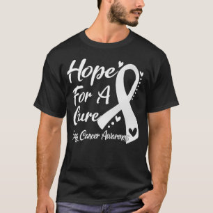 Hope For A Cure Lung Cancer Awareness T-Shirt