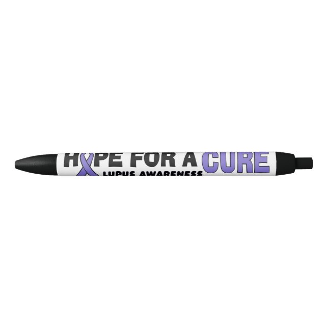 Hope For A Cure...Lupus Black Ink Pen (Front)