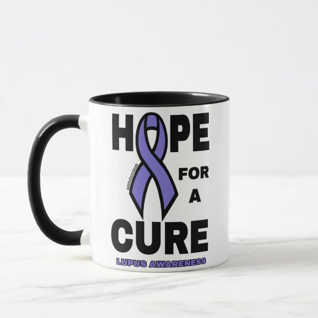 Hope for a Cure...Lupus Mug (Left)