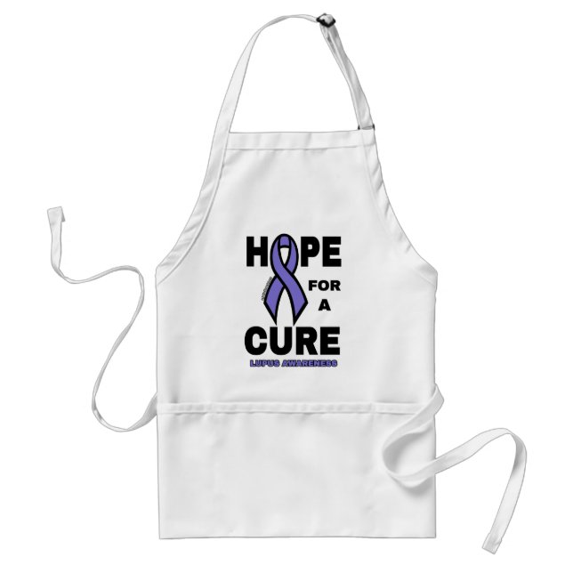 Hope for a Cure...Lupus Standard Apron (Front)