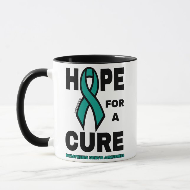 Hope for a Cure...Myesthenia Gravis Mug (Left)