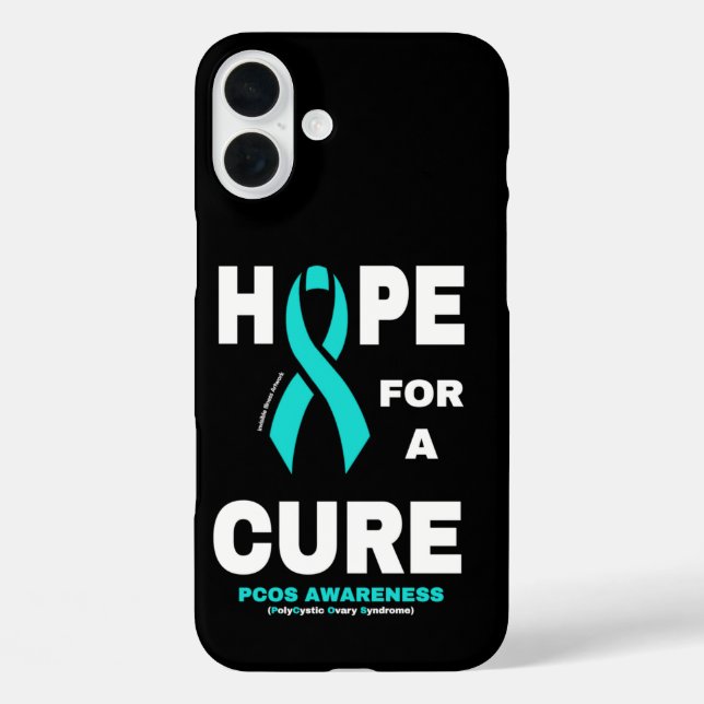 Hope For A Cure...PCOS  Case-Mate iPhone Case (Back)