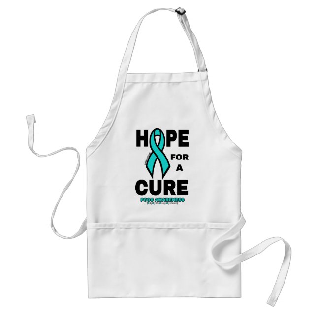 Hope For A Cure...PCOS Standard Apron (Front)