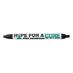Hope For A Cure...PTSD Black Ink Pen