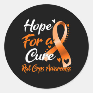 Hope For A Cure Rsd Crps Awareness Classic Round Sticker