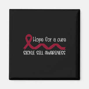 Hope For A Cure - Sickle Cell Awareness Month Indi Magnet