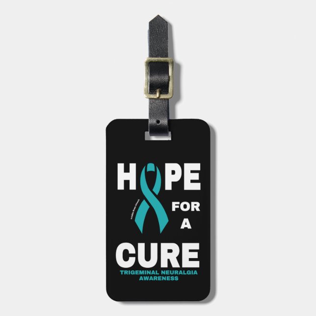 Hope For A Cure...TN Luggage Tag (Front Vertical)