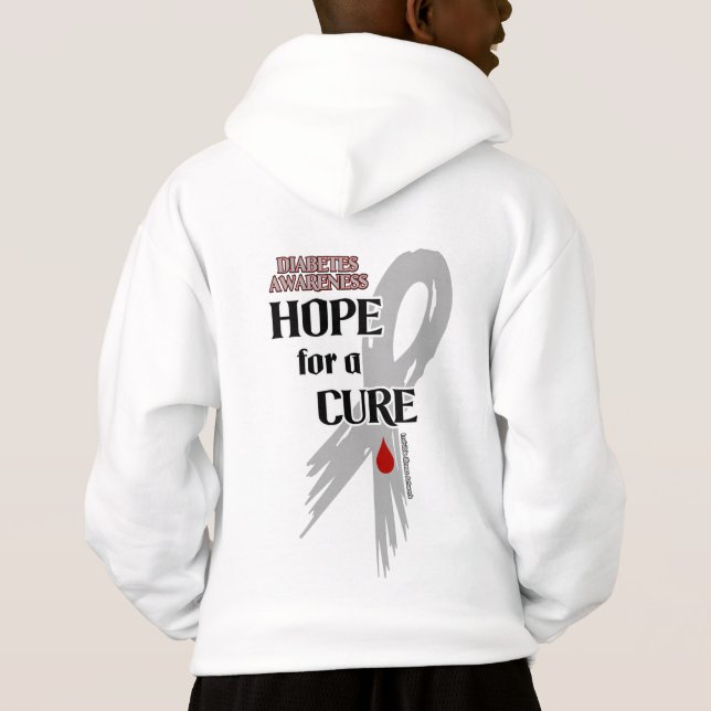 Hope for a Cure/Torn Ribbon...Diabetes (Back)