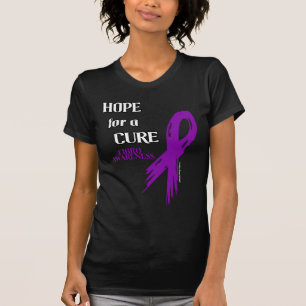 Hope for a Cure/Torn Ribbon...Fibro T-Shirt