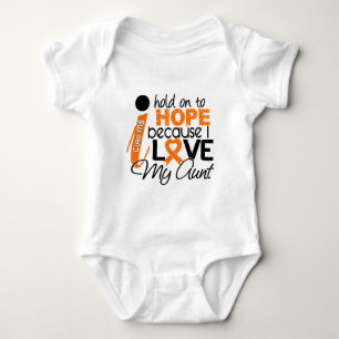 Hope For My Aunt Multiple Sclerosis MS Baby Bodysuit