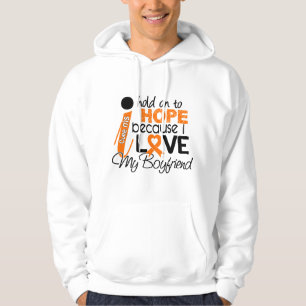 Hope For My Boyfriend Multiple Sclerosis MS Hoodie