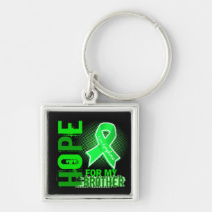 Hope For My Brother Lymphoma Key Ring