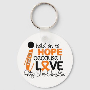 Hope For My Son-In-Law Multiple Sclerosis MS Key Ring