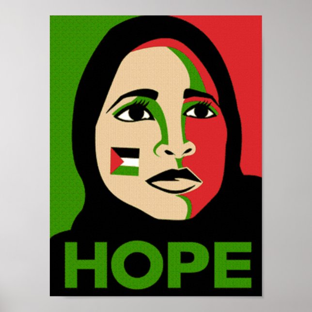 Hope for Palestine Poster (Front)