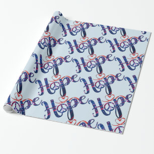 Hope For Peace Wrapping Paper