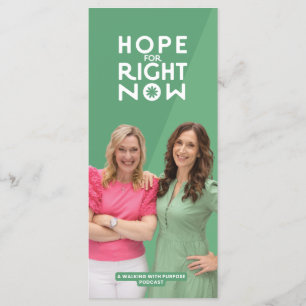 Hope for Right Now Podcast Bookmark  Menu
