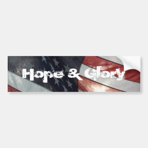 Hope & Glory Bumper Sticker
