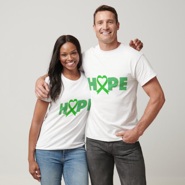 HOPE/ GREEN RIBBON/ AWARENESS/ UNISEX T-Shirt (Unisex)