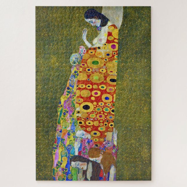 Hope, Gustav Klimt Jigsaw Puzzle (Vertical)