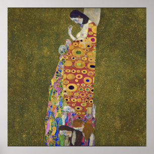 Hope, Gustav Klimt Poster