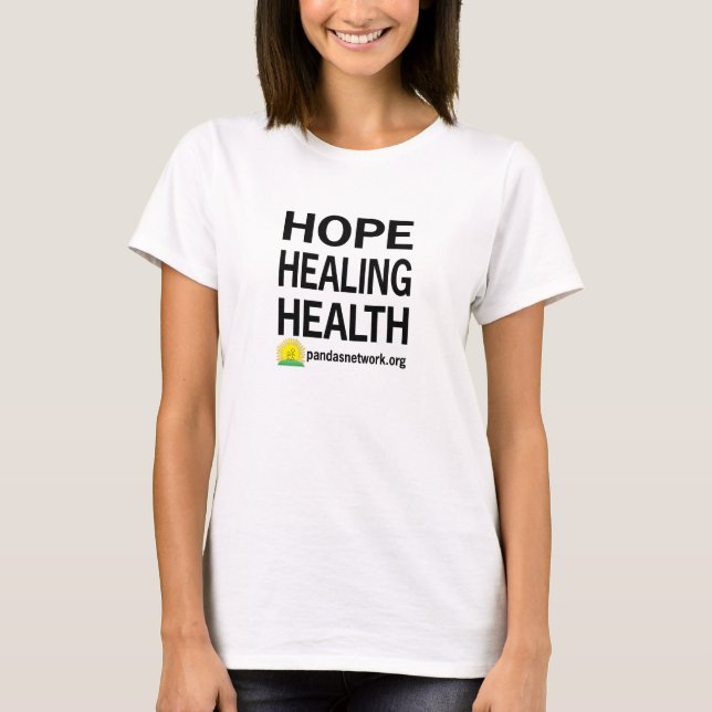 Hope Healing Health Women's T-Shirt (Front)