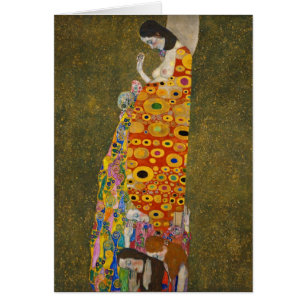 Hope II by Gustav Klimt, Vintage Art Nouveau